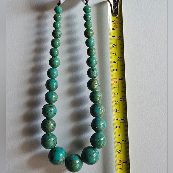 Target Teal Beaded Necklace - Picture 6 of 6